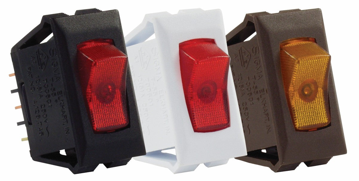 Illuminated 12V On/Off Switch, Red/White.. – Cody-Talbert